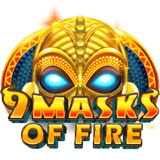9 Masks of Fire Slot von Gameburger Studios / Microgaming
