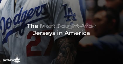 The most popular sports jerseys in America