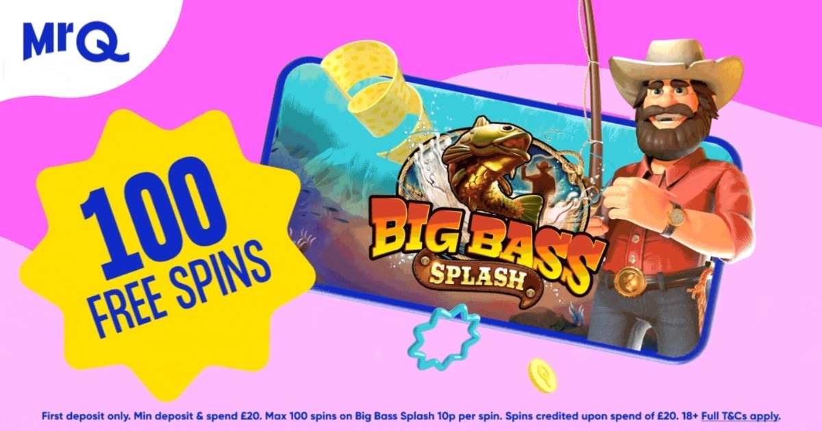 MrQ Casino Welcome Bonus: Get 100 No-Wagering Bonus Spins