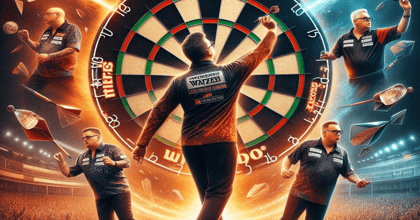Top 10 hoogste gemiddeldes bij het WK Darts