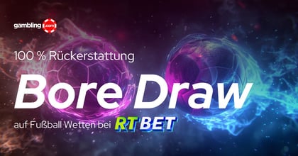 RTBet Sport Promo: 100 % Rückerstattung auf Fußball-Wetten