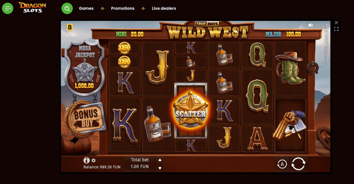 DragonSlots Casino Favourite Game