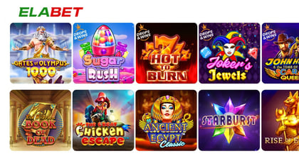 Le Elabet Slot Più Popolari e Nuove da Giocare con Bonus
