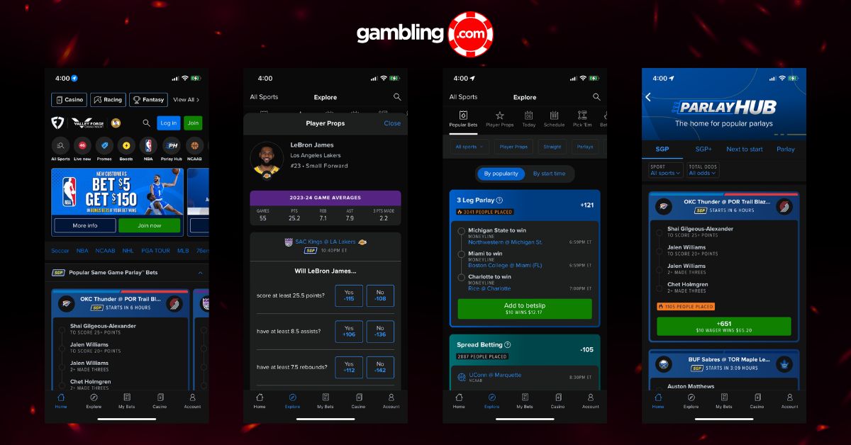 FanDuel Sportsbook App Key Features