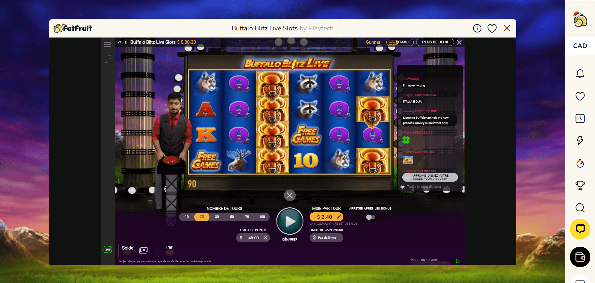 Crusino Casino Jeu Favori