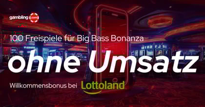 Lottoland bietet 100 Freispiele für den Big Bass Bonanza Slot