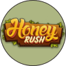Honey Rush slot logo by playngo