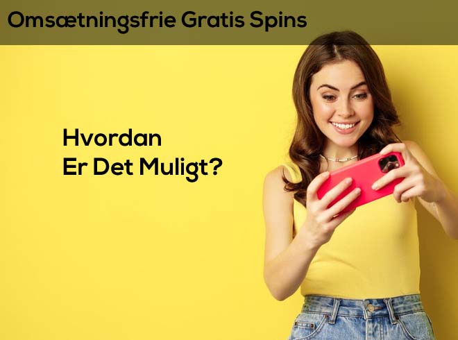 glad pige i kjole med tekst om emnet bonusser