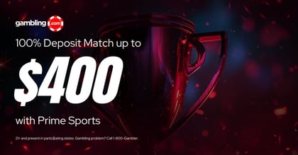 Prime Sportsbook Promo: 100% Deposit Match up to $400 (Mar. 20)