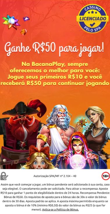 Promoção Bacana Play
